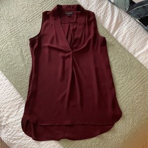 Maroon Banana Republic Tank